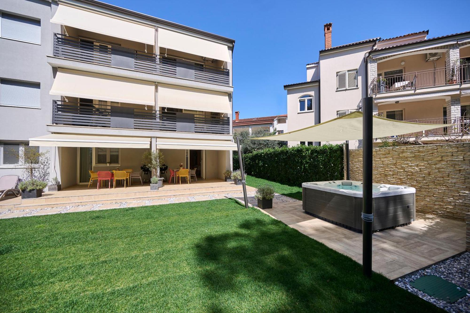 Apartments Martello Garden Poreč Zewnętrze zdjęcie